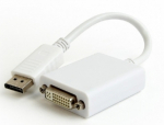Gembird DisplayPort mees - DVI naine valge 4K