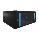 Extralink LITE 4U 530X400 SEINAPANEELILE PAIGALDAV RACK-KAPIIN KABINET MUST