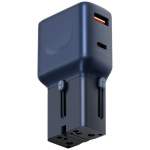 Energea Seinamaaladaja TravelGo Adapter 35 USB-A/USB-C 35W sinine