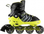 NILS eXtreme Rullikud NH18192 vahetatava liblakaga, reguleeritavad, rohelised, suurus 39-4