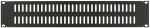 Lanview 2U 19"" SCREW TYPE, VENTED BLANK PANEL BLACK