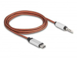 Delock 81288 USB-C/3,5 mm 1,2 m oran