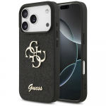 GUESS Kinnitav sde Etui Suur 4G iPhone 17 Pro must
