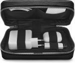 Woolnut Leather Tech Organizer tarbekott, must (WNUT-TO-A-867-BK)
