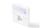 Lanview EURO OUTLET 45x45 - 1-PORT MODULE