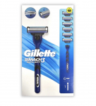 Gillette Mach3 Sport raseerija + 6 vahetuslaba