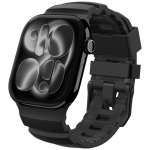 Spigen Pasek WBS2 Apple Watch 8/9/10/11/SE/Ultra (44/45/46/49mm) mustTranslation: WBS2 Apple Watch strap 8/9/10/11/SE/Ultra (44/45/46/49mm) black