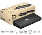 CLUB 3D Club3D 4K ChargingDock USB-C - 6xUSB3/2xDP/HDMI/LAN/Audio retselli