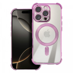 ANTISHOCK-KESTA IPHONE 17 jaoks, hildub MagSafe'iga, roosa