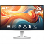 MSI Pro MP243W E14 arvutis monitor 60,5 cm (23,8") 1920 x 1080 pikslit Full HD LCD valge