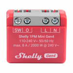 Shelly 1PM Mini Gen4 Zigbee/Matter juhtur