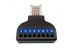 Wantec Splitter 2wIP fr 4 Leitungen/nur 5627 verwendb. network splitter Black
