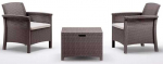 BICA Venezia Terrace Set Brown