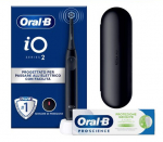 Oral-B iO2 elektriline hambahari + reisikohver, must (8700216612159)