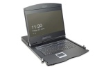 Digitus 19" LCD KVM-konsool, 16-portiline Cat 5, USA klaviatuur