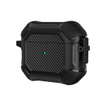 Wave Tugev kaitsekarp, Apple AirPods (4. plvkond), must (-RCASE-AP-GEN4-BK)