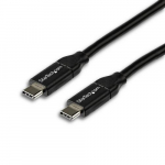 StarTech.com USB-C to USB-C kabeliga 5A PD - M/M - 2 m (6 ft) - USB 2.0 - USB-IF sertifitseeritud