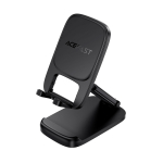 Acefast E45 kokkup Foldable Reguleeritav Laua Telefonistand - Must