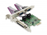Conceptronic PCI krvutuskaart 3-pordi 2xRS232-Seri./1xParal. 2,5Gbps