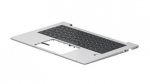 HP Top Cover W/Keyboard CP BL Intl