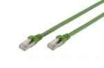 Digitus CAT 6A S/FTP Patchkabel, PUR (TPU), 10m, roheline