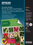 EPSON Kahepoolne fotopaber A4, 50 lehte, mlemalt poolt trkitav (C13S400059)