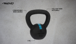 Kettlebell AVENTO 42KH 8kg