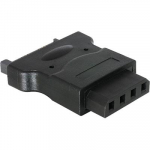Fuj:tech Deltaco toiteadapter 15-poolne SATA isane 4-poolne molex emane (SATA-S6)