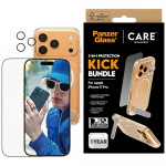 PanzerGlass CARE kaitsekomplekt Feature Kick 3in1 Etui+klaas+kaamera iPhone 17 Pro jaoks
