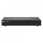 Techly 101935 KVM-vahetaja 4/1 DisplayPort/USB 4K 30Hz, USB-hub