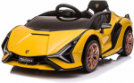 Techwo Lamborghini Pig 12V elektriauto, kollane (6950518), osta internetist odavalt