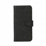 eSTUFF WALES S23 5G Galaxy. Wallet Cover Black. Material: 100%