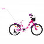 Children's bicycle TABOU Miss ST, 12" pink-white