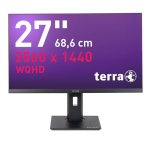 Terra 3030268 arvutimonitor 68,6 cm (27) 2560 x 1440 pikslit Wide Quad HD LED Must