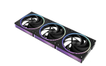 ZALMAN ZM-DF120R A3, 120 mm Daisy Chain ventilaator, prlemissuuna muutusega, 3-pak, must