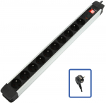LOGON PROFESSIONAL 10-WAY POWER STRIP WITH SURGE PROTECT 10x16A - 3500W -