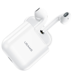 USAMS Bluetooth 5.0 TWS YAseries juhtmevabad krvaklapid valge BHUYA01