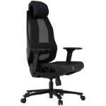 LORGAR CHP51 Mesh Gaming Chair Pro Must/Lilla