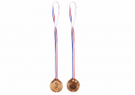 LEAN Toys Bronze Medal First Place Prize Trophy Zinc 6.5cm