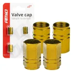 Amio Alumiiniumist kollane valjekork 4 tk -03633