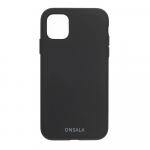 ONSALA Mobile Cover Silicone Black iPhone 11 Pro
