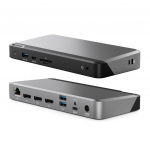 ALOGIC PRIME MX3 Universal Dock w. Tripple 4K ja 100W Power Delivery