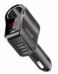 SWISSTEN Swissten Car charger 1x USB-C PD / 2x USB-A / CL / LED