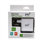 PQI iCharger Mini 2xUSB (DCP)1A /2,4A/18W White