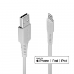 Lindy 0,5 meetri pikkune USB-Lightning kaabel, valge