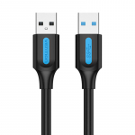 Vention USB 3.0 kaabel CONBH 2m Must PVC