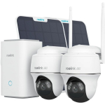 Reolink Home Hub komplekt, Home Hub + 2 x Argus PT Ultra pripaneeliga (Home Hub koos 2x Argus PT Ultra + 2x pripaneeliga)