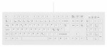 Contour Design Contour Active Key ClassicClean Medical Keyboard IP68 PN C8100 klaviatuur, valge (AK-C8100F-UVS-W/NOR)