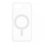 CLEAR MAG COVER case compatible with MagSafe for IPHONE 16E (SE 4 2025) transparent