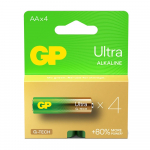 GP Battery LEELISPATAREID LR6/ AA GP ULTRA 4TK.